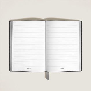 Small Notebook in Grain Leather, Lined Pages