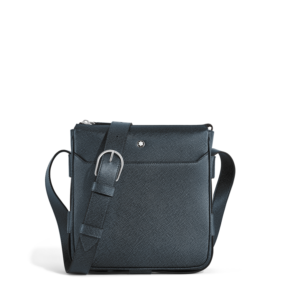 Vertical Belt Messenger Bag in Sartorial Leather - 1
