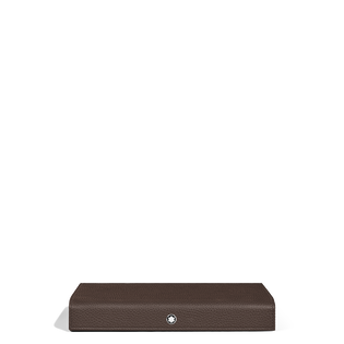 Travel Box for 8 Writing Instruments in Grain Leather