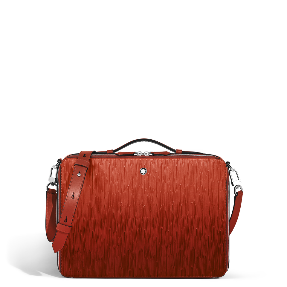 Writing Traveler Crossbody Messenger Bag - 1