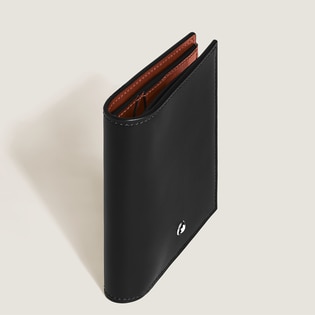 Compact Wallet 6cc in Meisterst&uuml;ck Leather