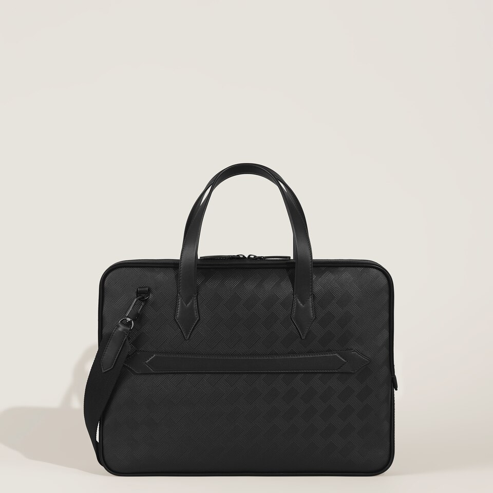 Thin Briefcase in Extreme Soft Leather - 6