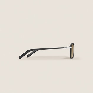 Squared Sunglasses with Black Acetate Frame