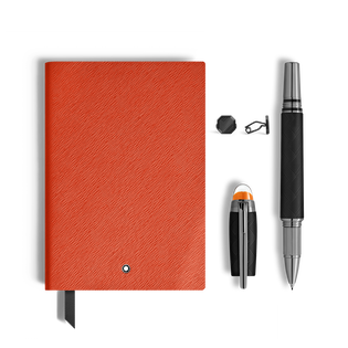 Set with Fineliner, Notebook & Cufflinks