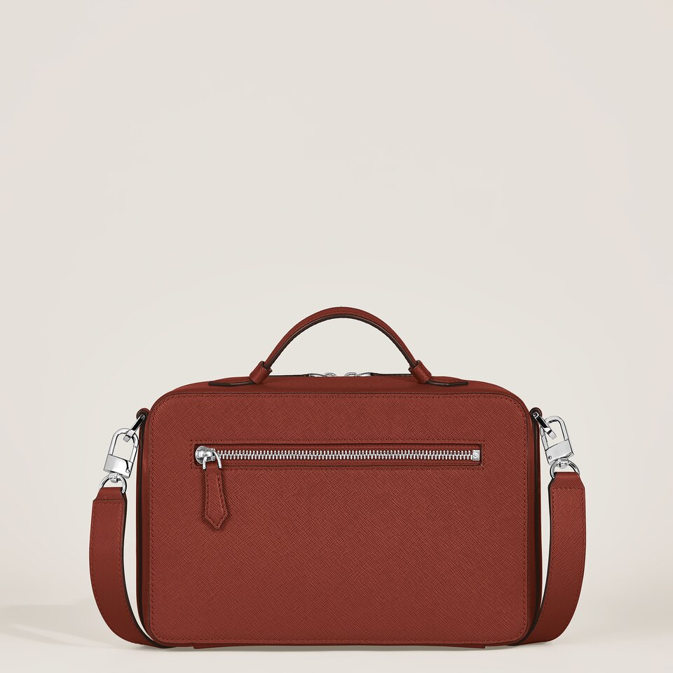 Writing Traveler Small Crossbody Messenger Bag - 6
