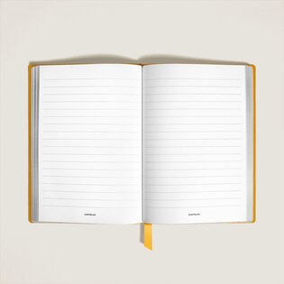 Medium Notebook in Sartorial Leather, Lined Pages