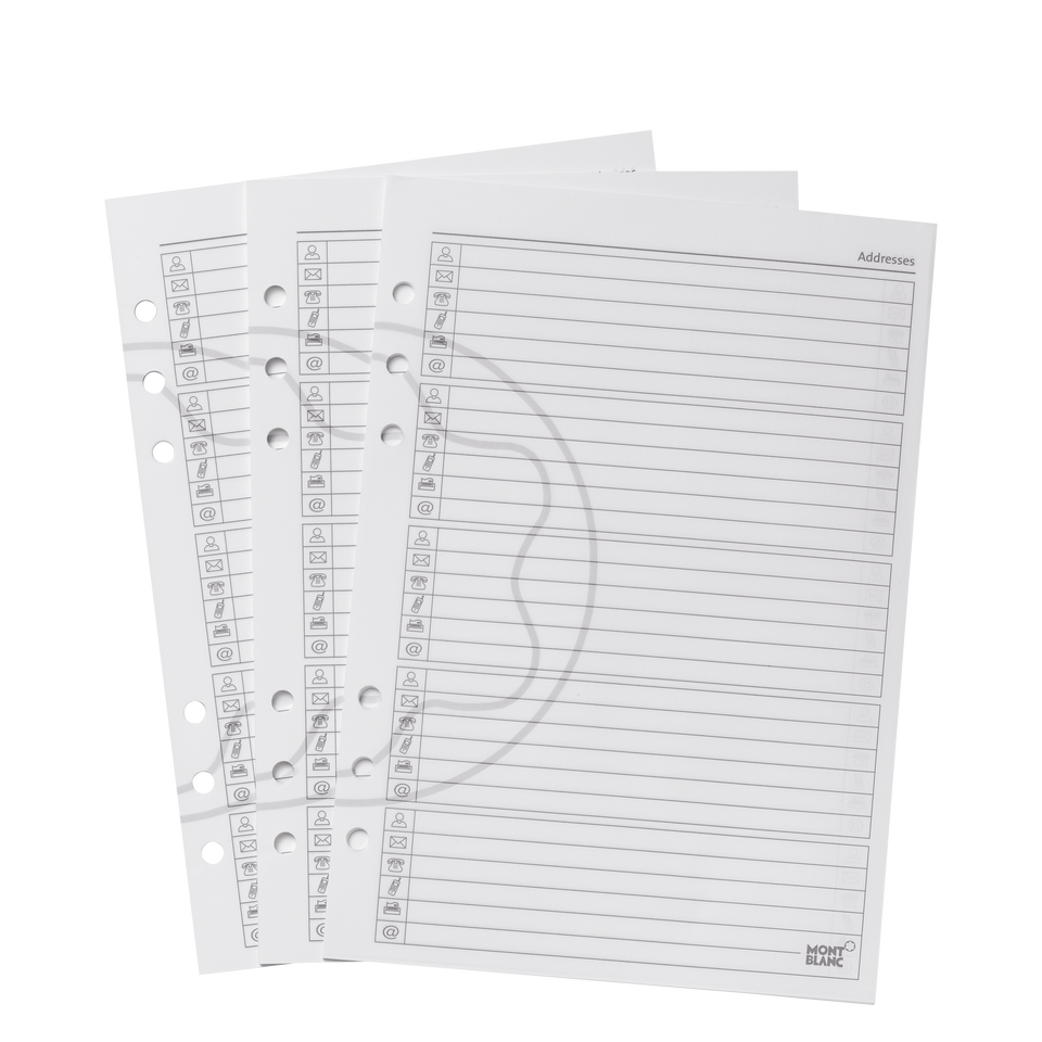Telephone-Address Sheets Large - 1