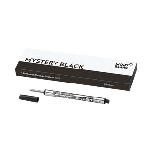 1 Rollerball Capless Refill, Mystery Black - Medium