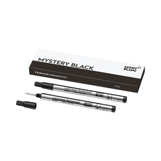 2 Rollerball LeGrand Refills, Mystery Black - Fine