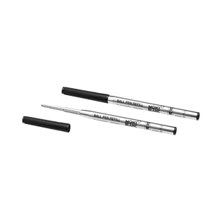 2x Ballpoint Refills, Mystery Black