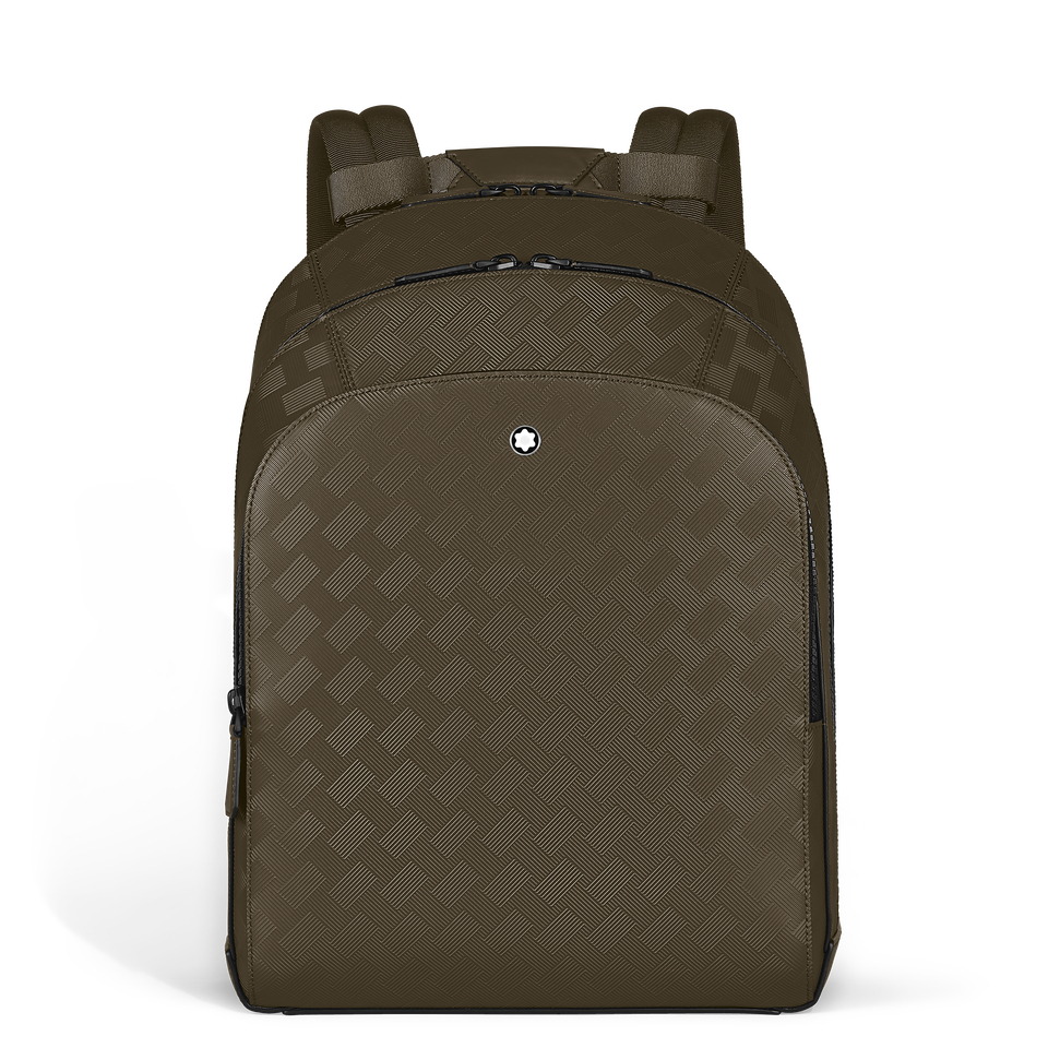 Medium Backpack with 3 Compartments in Extreme Leather - 1