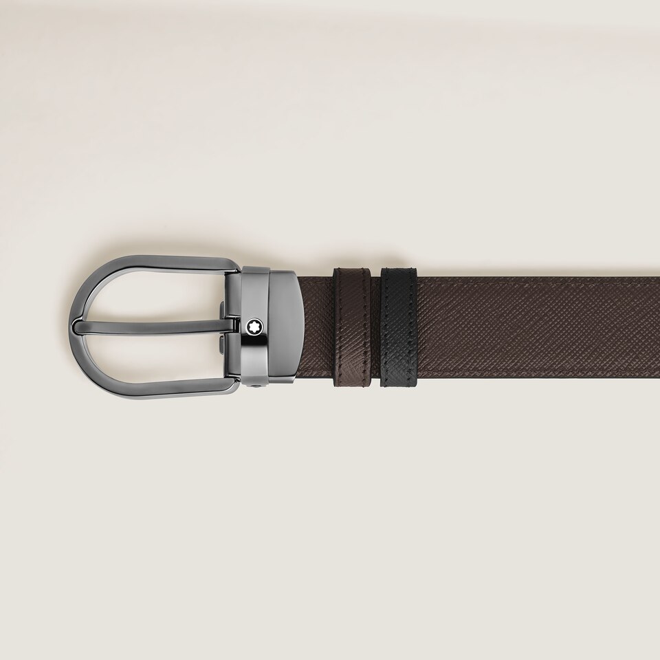 Horseshoe 30&nbsp;mm Reversible Belt in Sartorial Leather - 5