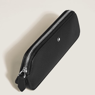 Small Travel Pouch in Sartorial Leather