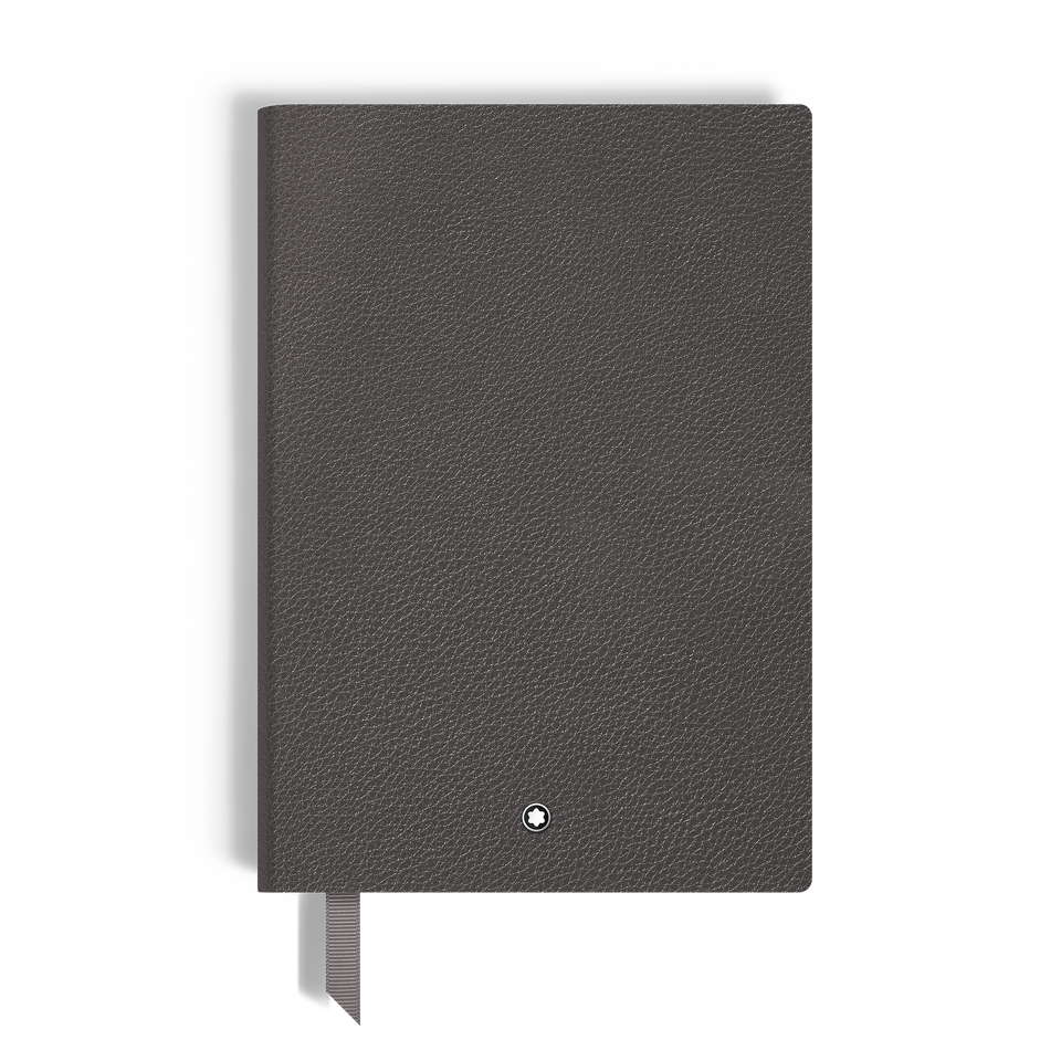 Medium Notebook in Grain Leather, Lined Pages - 1