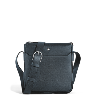 Vertical Belt Messenger Bag in Sartorial Leather