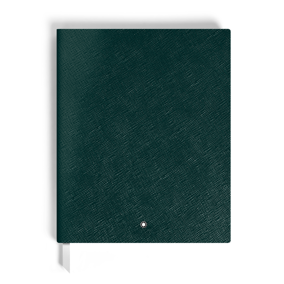 Notebook Large, Saffiano Leather, British Green - Lined Pages - 1