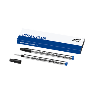 2 Rollerball LeGrand Refills, Royal Blue - Fine