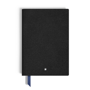 Medium Notebook in Grain Leather, Lined Pages