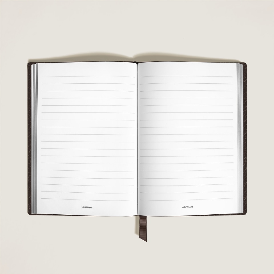 Small Notebook in Grain Leather, Lined Pages - 2