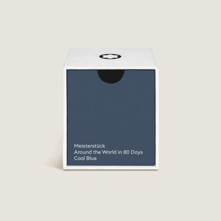 Ink Bottle, Meisterst&uuml;ck Around the World in 80 Days, Coal Blue, 50&nbsp;ml