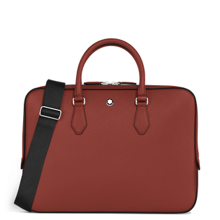 Thin Briefcase in Sartorial Leather