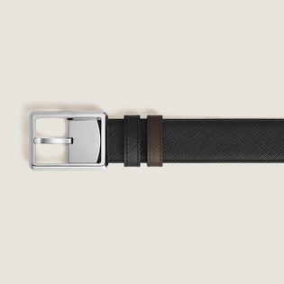 Rectangular 30&nbsp;mm Reversible Belt in Sartorial Leather