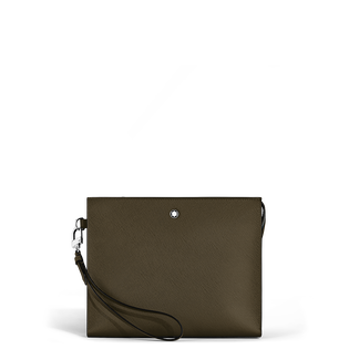 Clutch in Sartorial Leather