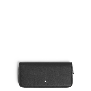 Wallet 8cc with Zip in Sartorial Leather