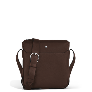 Vertical Belt Messenger Bag in Sartorial Leather