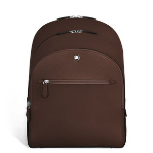 Medium Backpack with 3 Compartments in Sartorial Leather