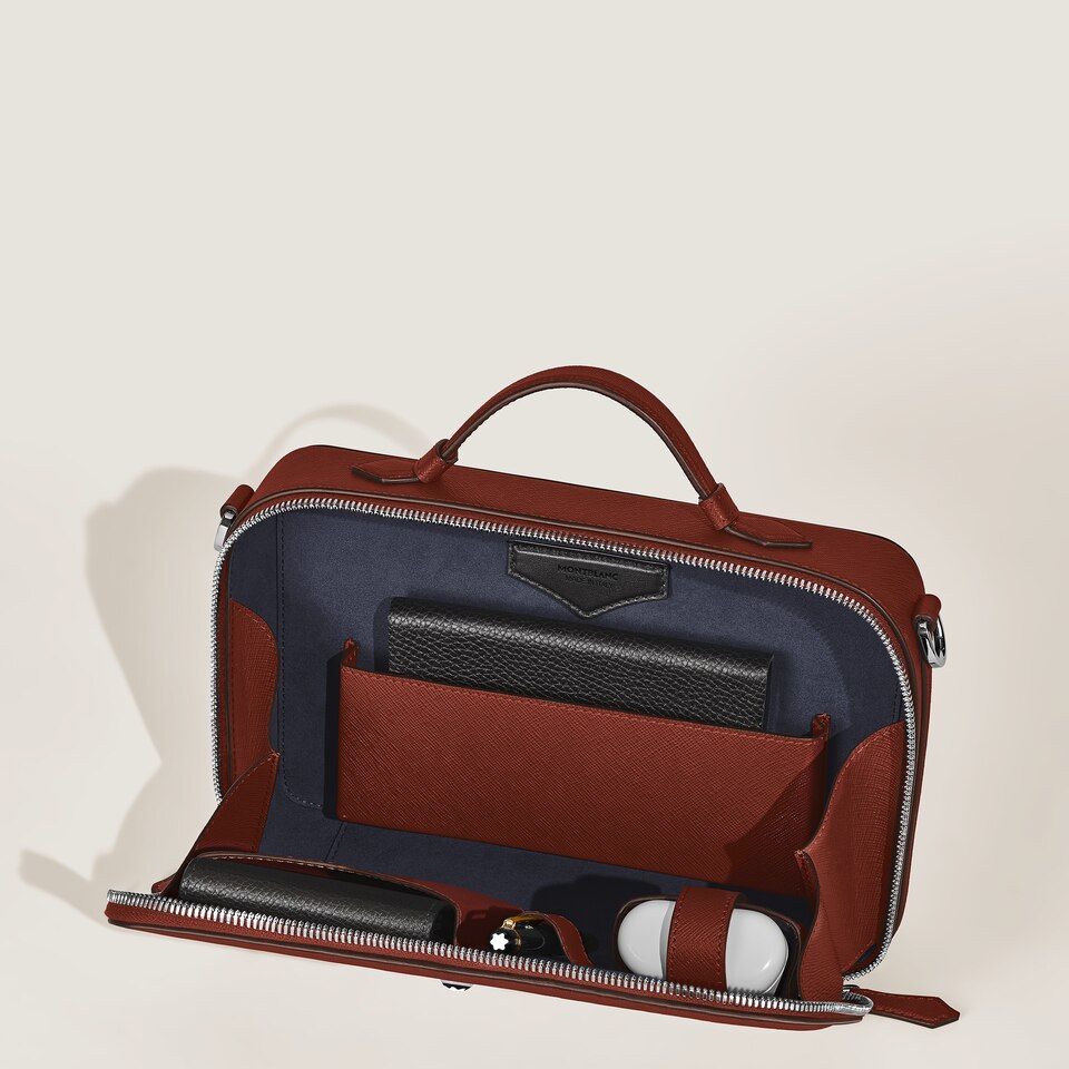 Writing Traveler Small Crossbody Messenger Bag - 2