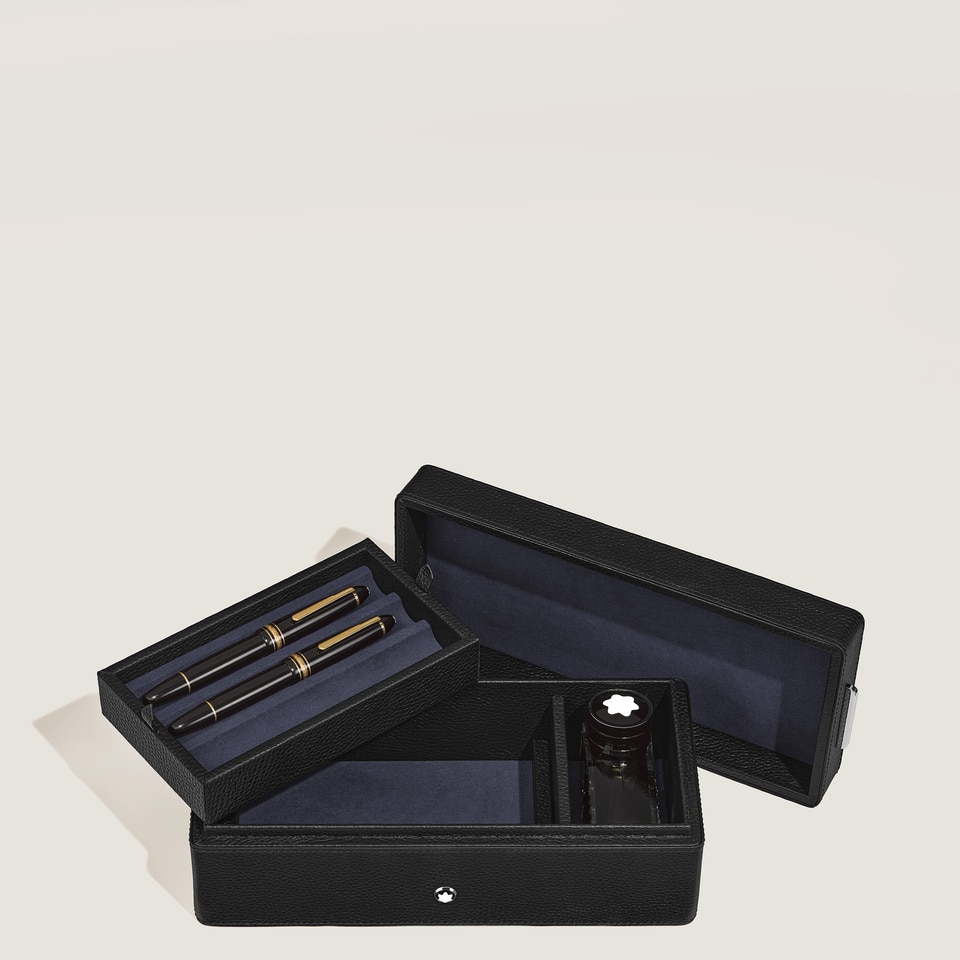Pen Box in Grain Leather - 4