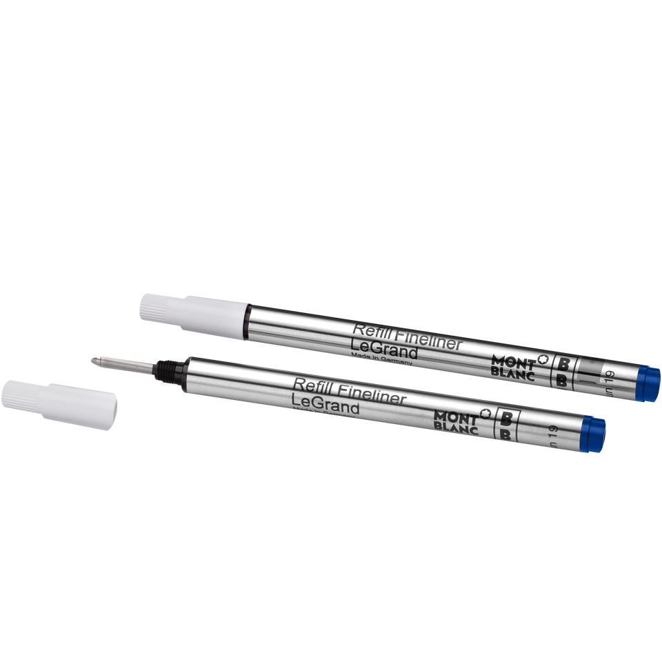 2 Fineliner LeGrand Refills, Royal Blue - Broad - 2