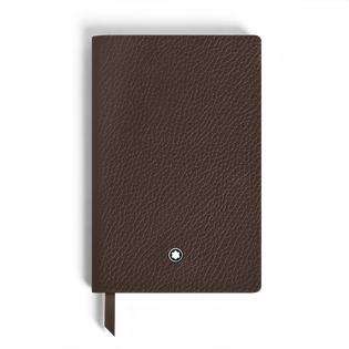 Small Notebook in Grain Leather, Lined Pages