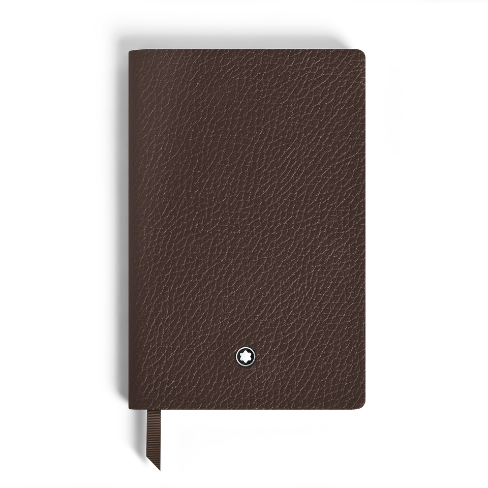 Small Notebook in Grain Leather, Lined Pages - 1