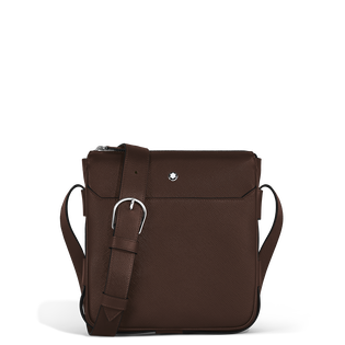 Vertical Belt Messenger Bag in Sartorial Leather