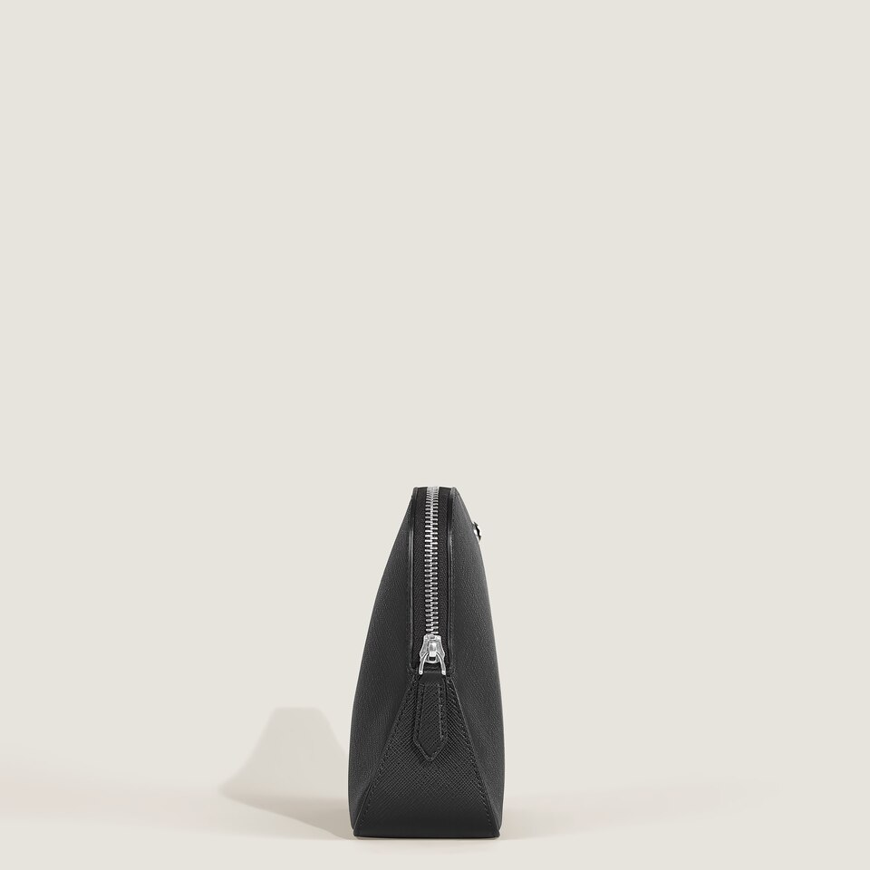 Large Travel Pouch in Sartorial Leather - 5