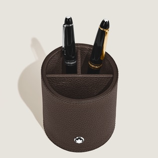 Pen Holder in Grain Leather