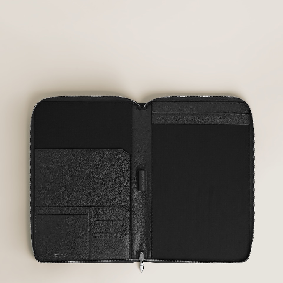 Medium Notebook Holder in Sartorial Leather - 3