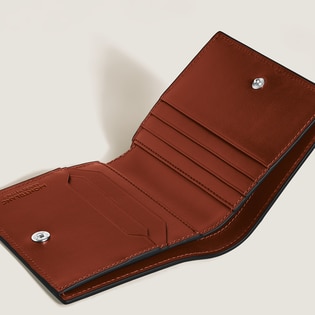 Compact Wallet 6cc in Meisterst&uuml;ck Leather